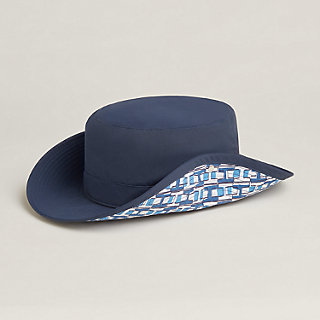 ハット 《フォレスト》 《ウェーブ》 - ブルー | Hermès - エルメス